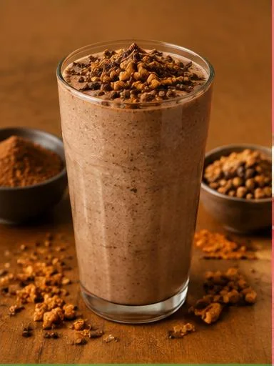 Milkshake de Ovomaltine fit