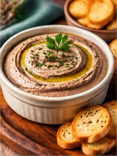 Patê de fígado cremoso