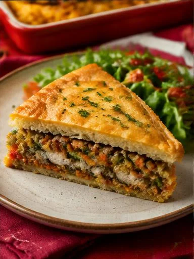Torta de sardinha de frigideira