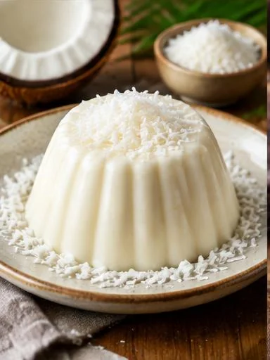 Manjar de coco proteico